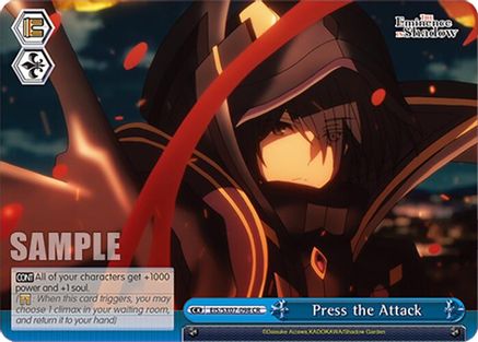 Press the Attack (EIS/SX07-098) - The Eminence in Shadow