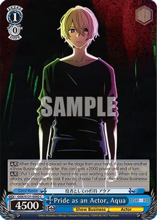 Pride as an Actor, Aqua (OSK/S121-E092 C) - [OSHI NO KO] Vol.2