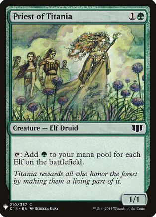 Priest of Titania (LIST-210)  - The List Reprints