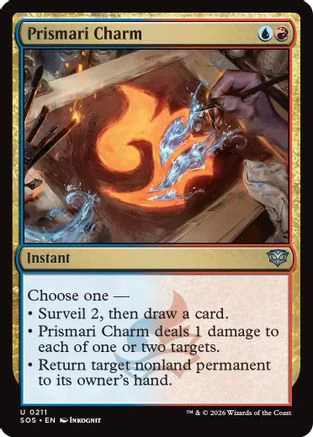 Prismari Charm (SOS-211) Foil - Secrets of Strixhaven