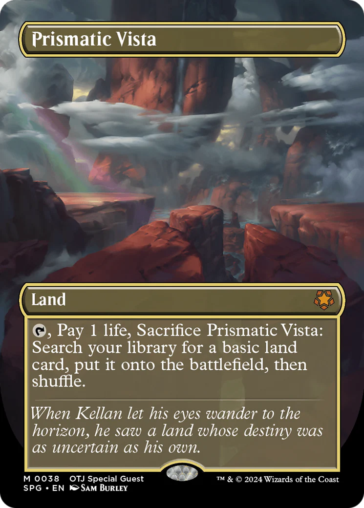 Prismatic Vista (Borderless) (SPG-038)  Foil - Special Guests