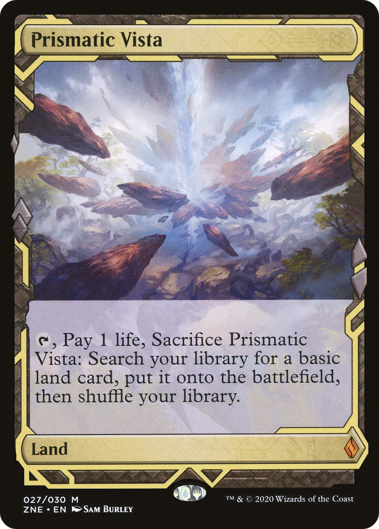 Prismatic Vista (ZNE-027)  Foil - Zendikar Rising Expeditions