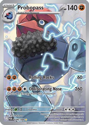 Probopass 096/088  - Holofoil ME03 Perfect Order - Shiny Rare