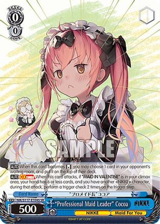 "Professional Maid Leader" Cocoa (SR) (NIK/S117-E104S SR) - GODDESS OF VICTORY: NIKKE