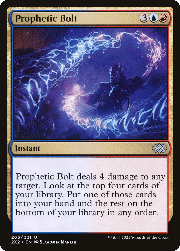 Prophetic Bolt (2X2-265)  - Double Masters 2022