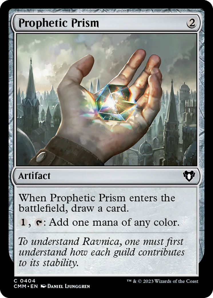 Prophetic Prism (CMM-404)  Foil - Commander Masters