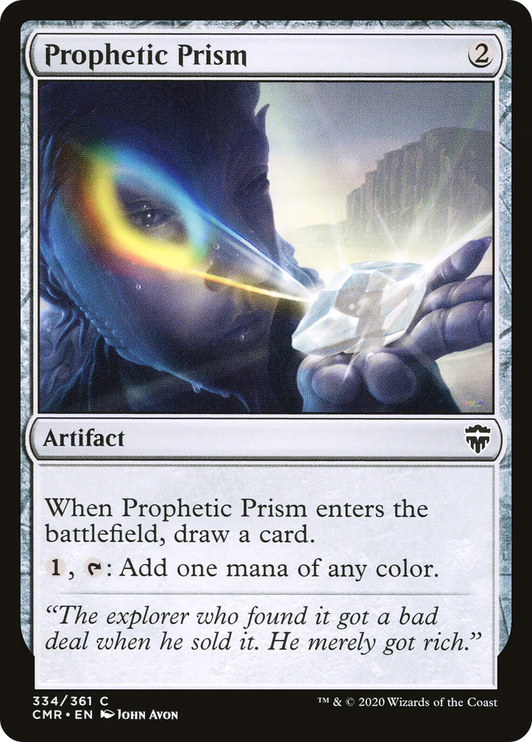 Prophetic Prism (CMR-334)  - Commander Legends