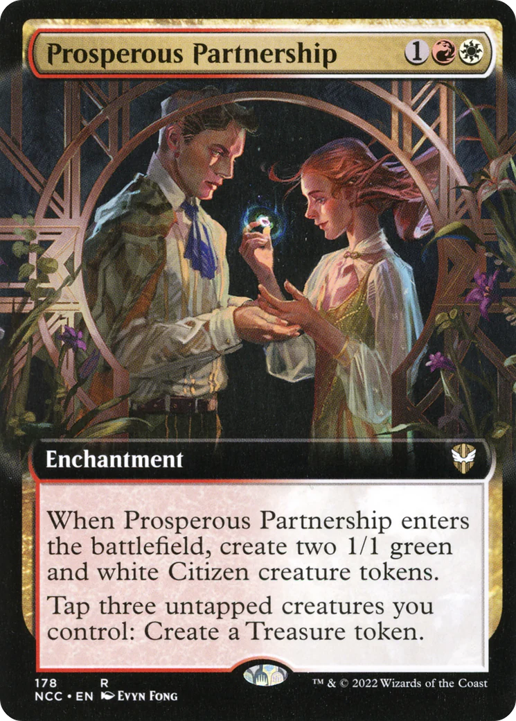 Prosperous Partnership (Extended Art) (NCC-178)  - New Capenna Commander: (Extended Art)