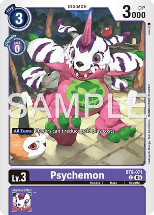 Psychemon - BT8-071 (Foil Reprint) (BT8-071) - Advanced Booster Digimon Generation Foil