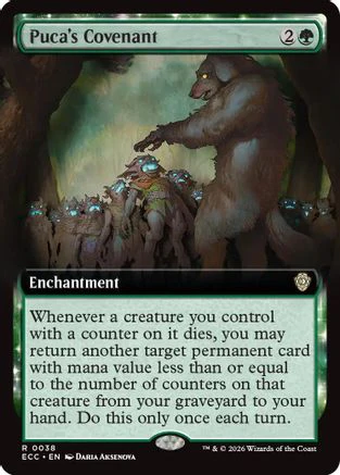 Puca's Covenant (Extended Art) (ECC-038)  - Commander: Lorwyn Eclipsed