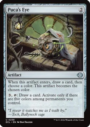 Puca's Eye (ECL-259) Foil - Lorwyn Eclipsed