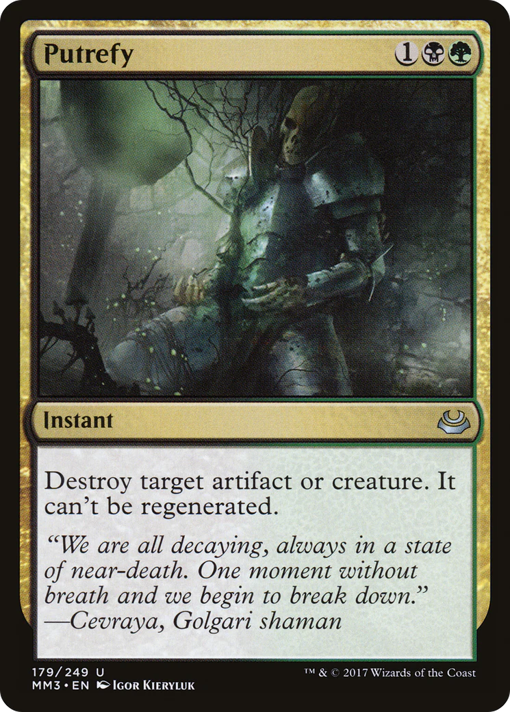 Putrefy (MM3-179)  - Modern Masters 2017