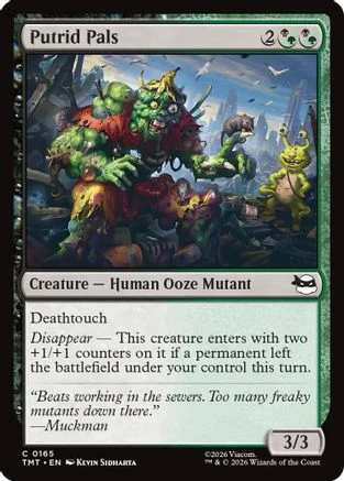 Putrid Pals (TMT-165)  Foil - Teenage Mutant Ninja Turtles