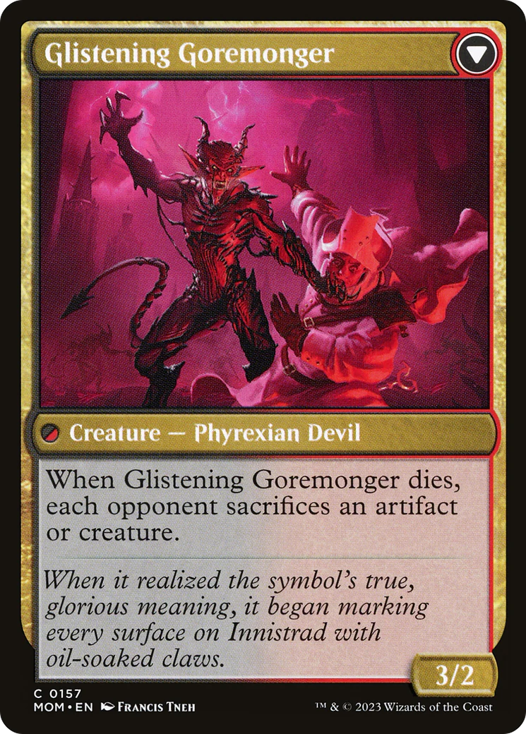 Pyretic Prankster (MOM-157)  Foil - March of the Machine - Image 2
