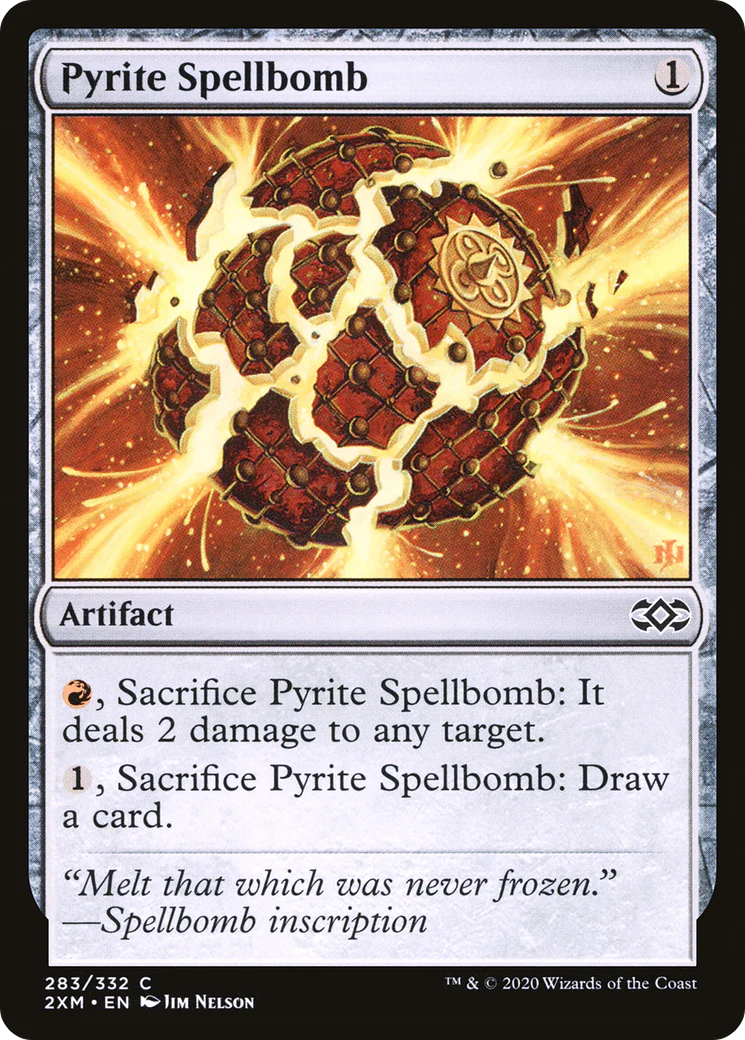 Pyrite Spellbomb (2XM-283)  Foil - Double Masters