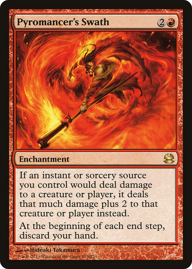 Pyromancer's Swath (MMA-125)  Foil - Modern Masters