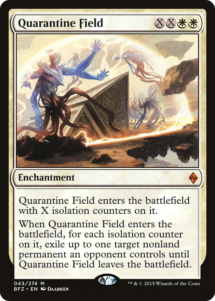 Quarantine Field (BFZ-043) Foil - Battle for Zendikar