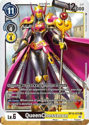 QueenChessmon (BT13-073) - Versus Royal Knights