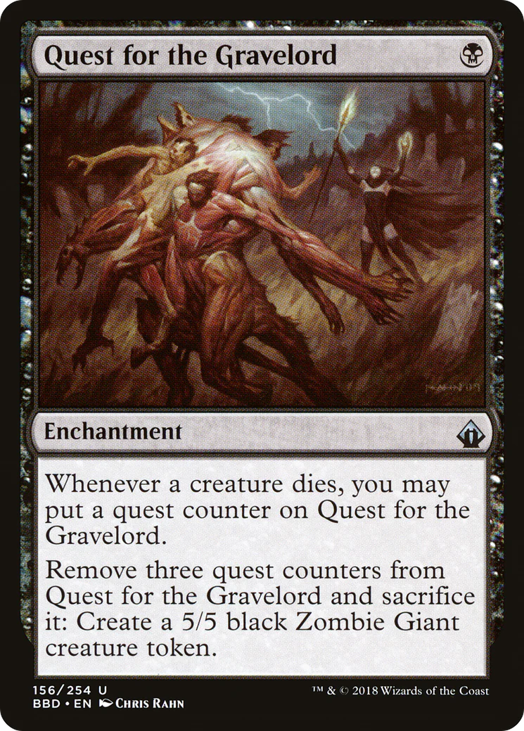 Quest for the Gravelord (BBD-156) Foil - Battlebond