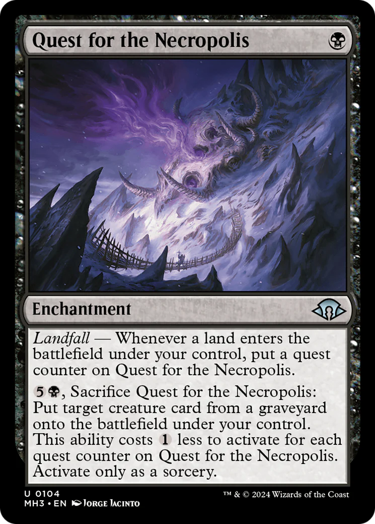 Quest for the Necropolis (MH3-104)  - Modern Horizons 3