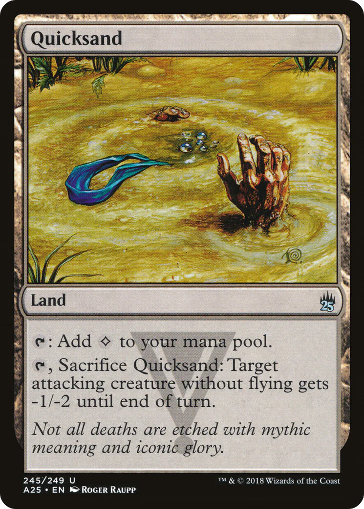 Quicksand (A25-245)  - Masters 25
