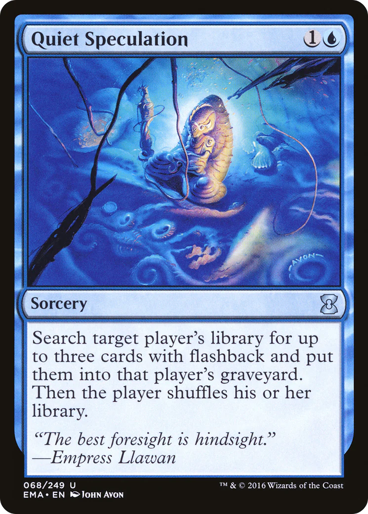 Quiet Speculation (EMA-068)  - Eternal Masters