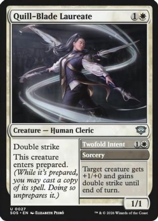 Quill-Blade Laureate (SOS-027)  - Secrets of Strixhaven