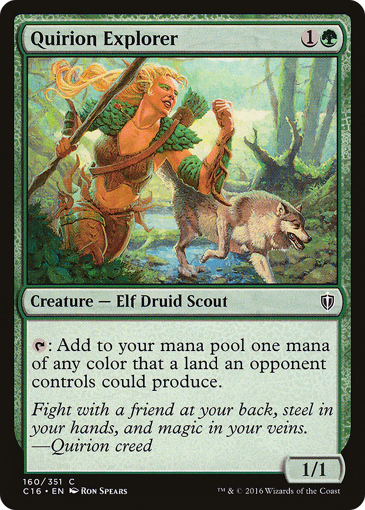 Quirion Explorer (C16-160)  - Commander 2016