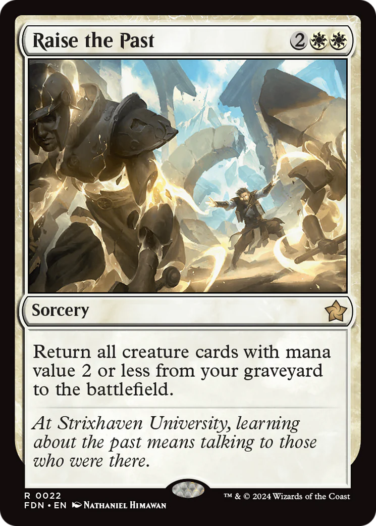 Raise the Past (FDN-022)  - Foundations