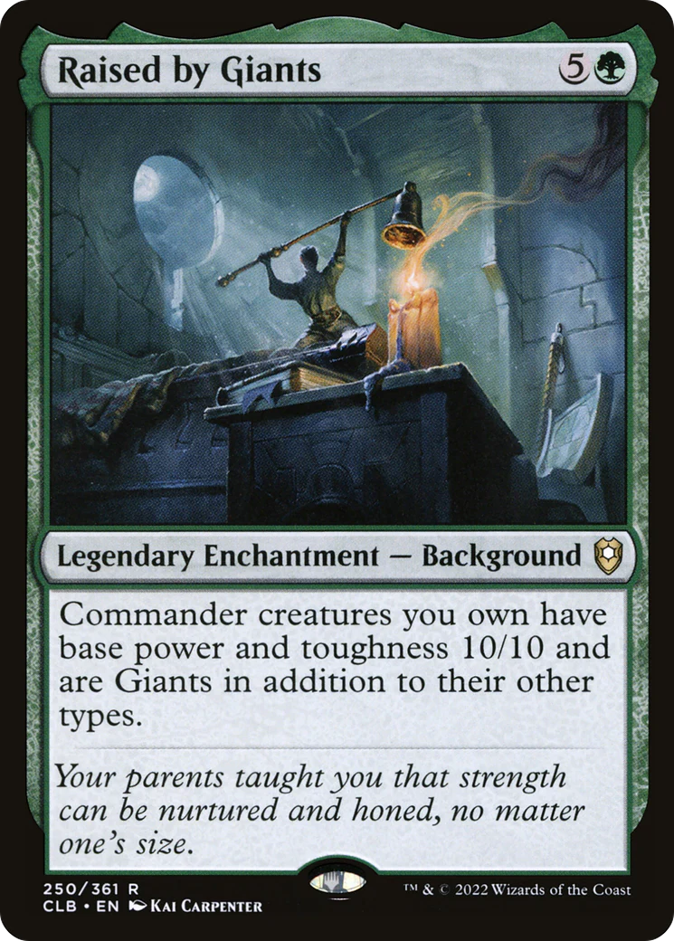 Raised by Giants (CLB-250)  - Commander Legends: Battle for Baldur's Gate