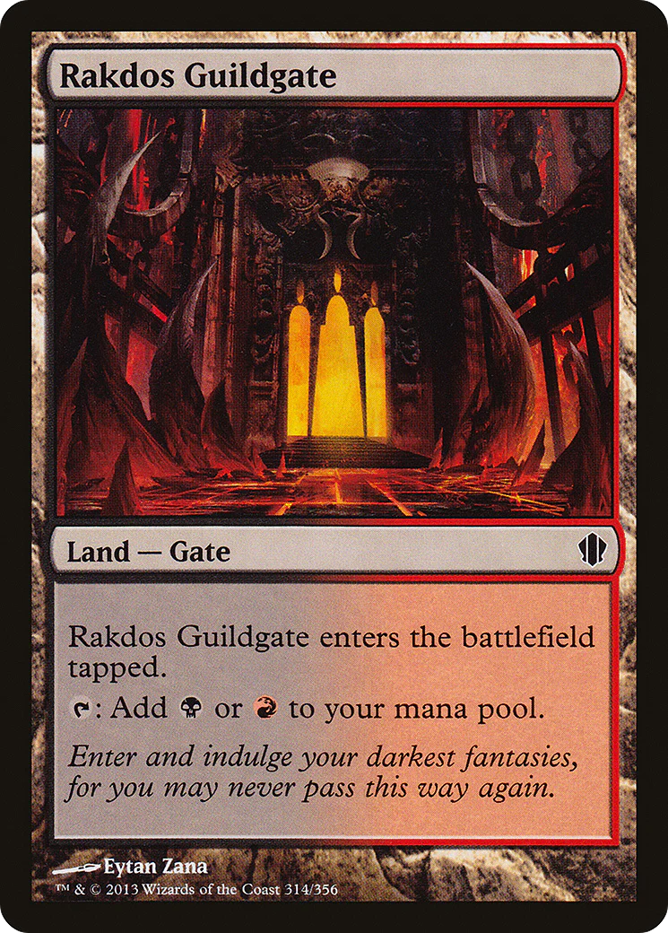 Rakdos Guildgate (C13-314)  - Commander 2013