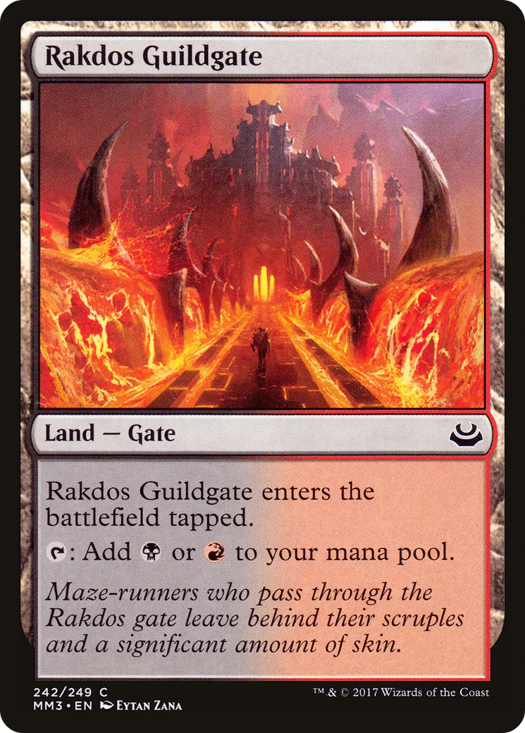 Rakdos Guildgate (MM3-242)  Foil - Modern Masters 2017