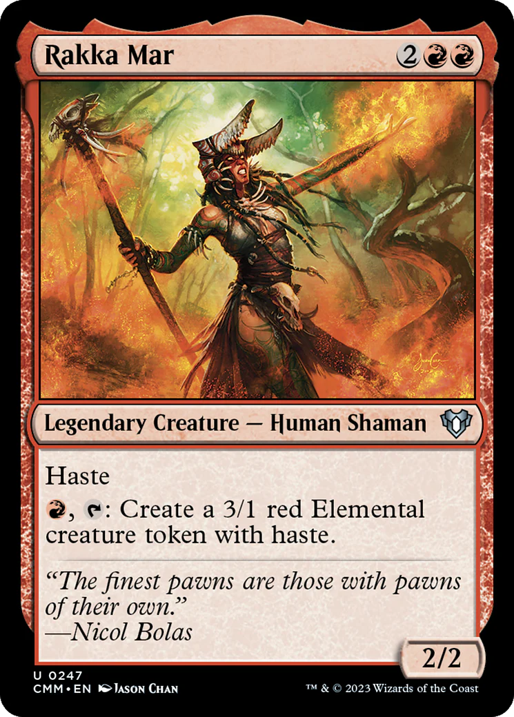 Rakka Mar (CMM-247)  Foil - Commander Masters