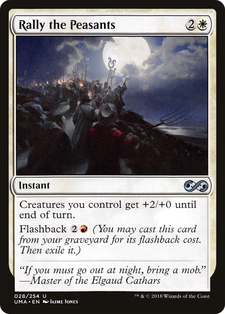 Rally the Peasants (UMA-028)  - Ultimate Masters