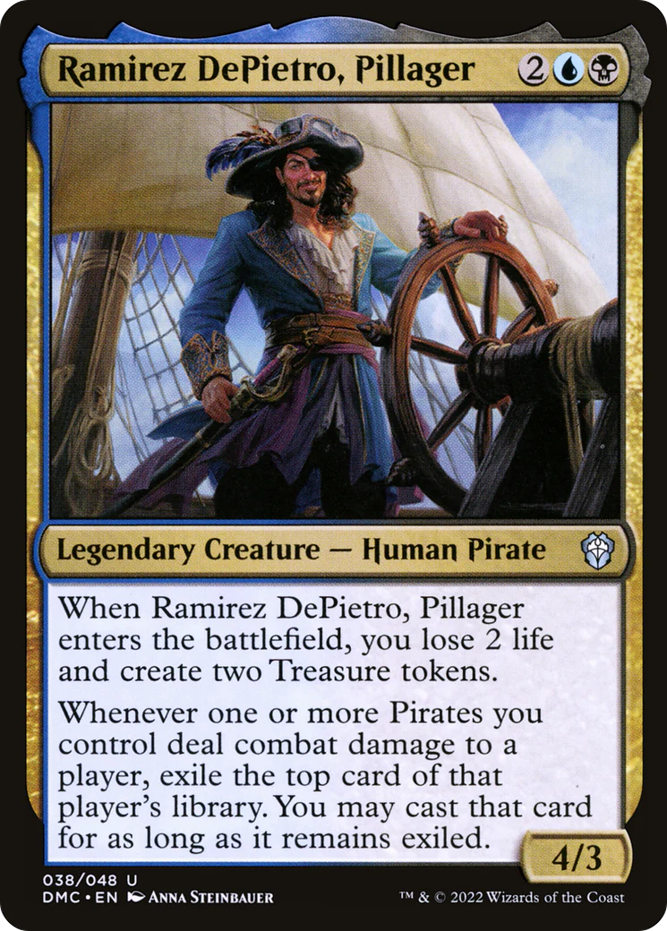 Ramirez DePietro, Pillager (DMC-038) Foil - Dominaria United Commander