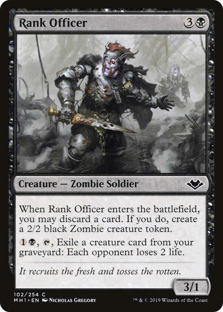 Rank Officer (MH1-102)  - Modern Horizons