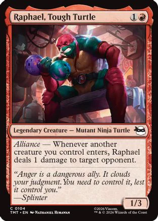 Raphael, Tough Turtle (TMT-104)  - Teenage Mutant Ninja Turtles