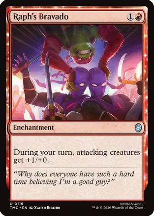 Raph's Bravado (TMC-119)  - Commander: Teenage Mutant Ninja Turtles