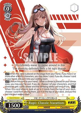 Rapi: Classic Vacation (NIK/S117-E011 U) - GODDESS OF VICTORY: NIKKE