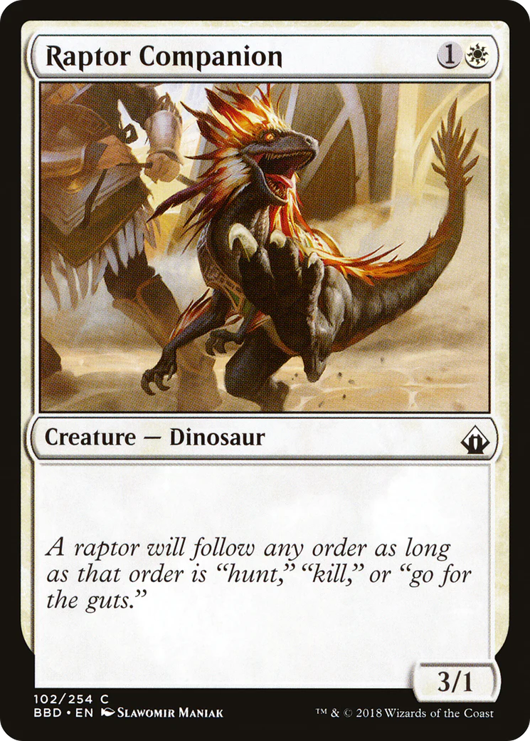 Raptor Companion (BBD-102)  - Battlebond