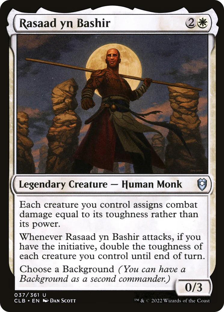 Rasaad yn Bashir (CLB-037)  - Commander Legends: Battle for Baldur's Gate