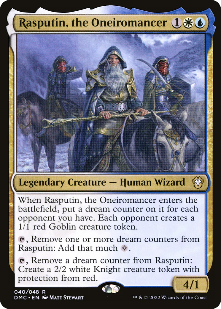 Rasputin, the Oneiromancer (DMC-040)  Foil - Dominaria United Commander