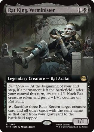 Rat King, Verminister (Extended Art) (TMT-266)  - Teenage Mutant Ninja Turtles