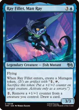 Ray Fillet, Man Ray (TMT-049)  Foil - Teenage Mutant Ninja Turtles
