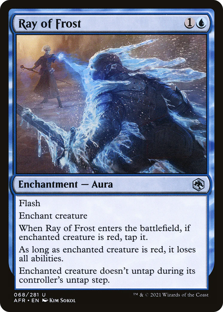 Ray of Frost (AFR-068)  - Adventures in the Forgotten Realms