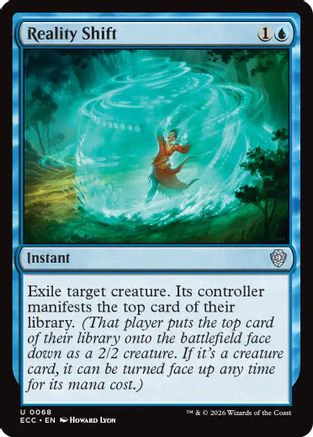 Reality Shift (ECC-068)  - Commander: Lorwyn Eclipsed