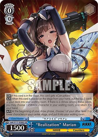 "Realization" Marian (SR) (NIK/S117-E088S SR) - GODDESS OF VICTORY: NIKKE