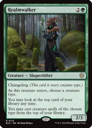 Realmwalker (ECC-114)  - Commander: Lorwyn Eclipsed