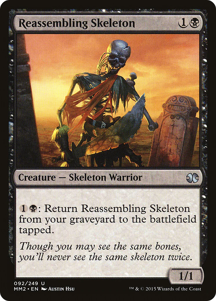 Reassembling Skeleton (MM2-092)  - Modern Masters 2015