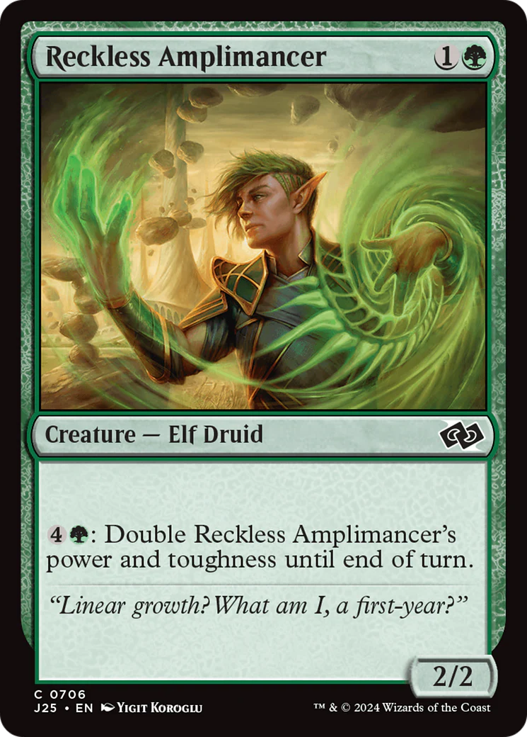 Reckless Amplimancer (J25-706)  - Foundations Jumpstart
